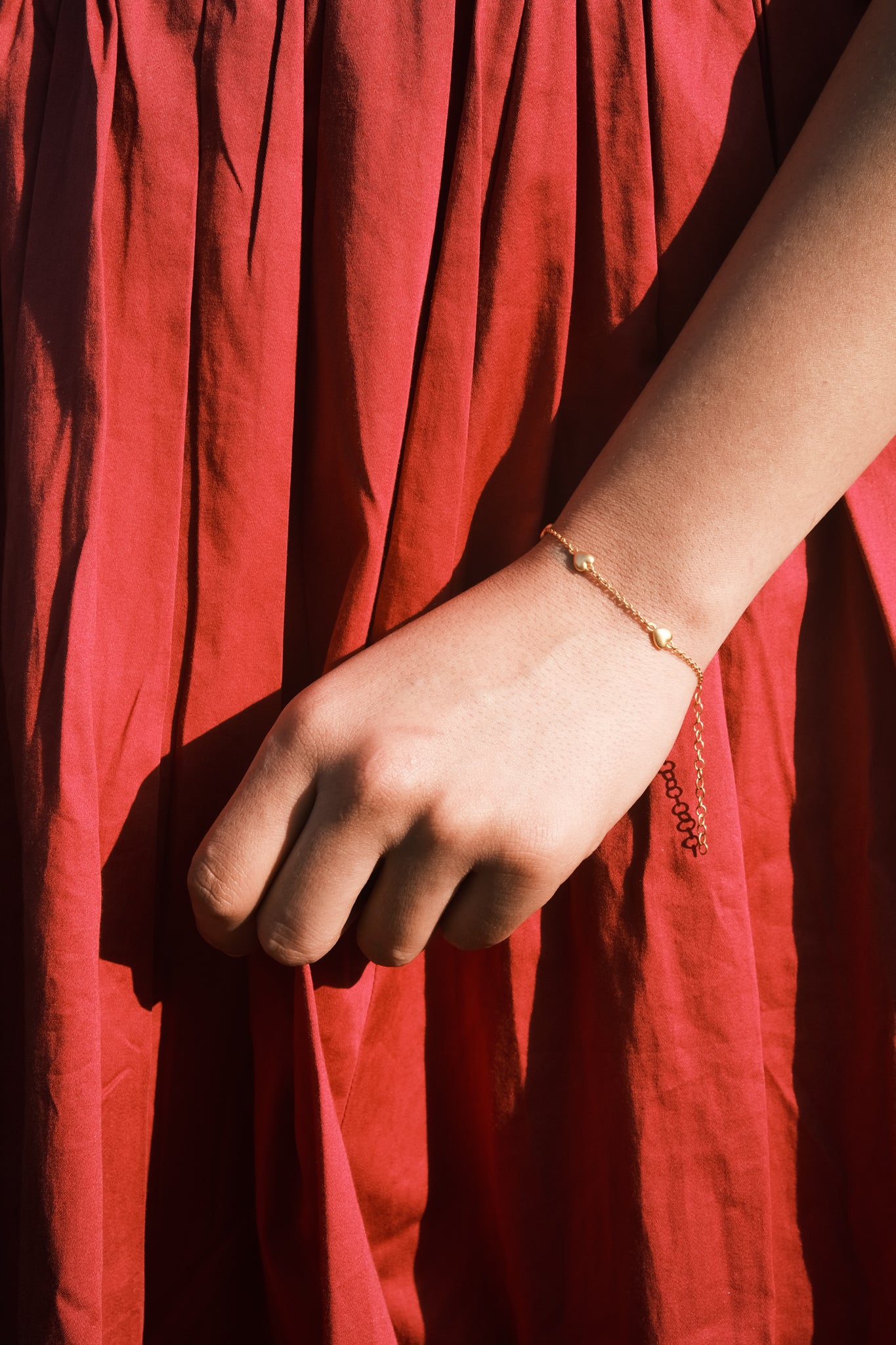 MAYA PUFFY HEARTS BRACELET