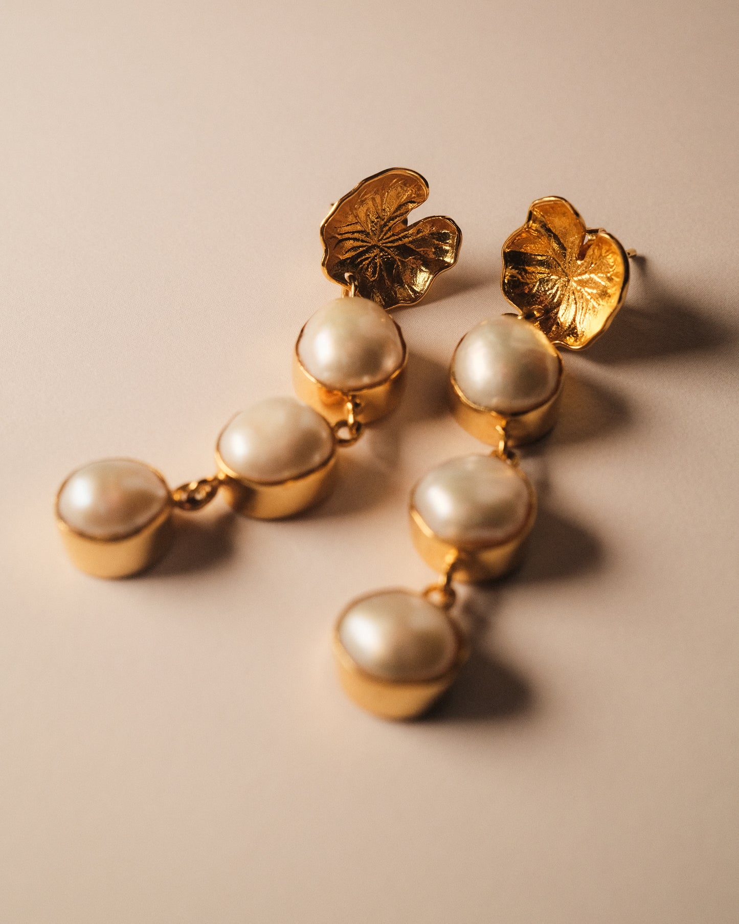 PEARL DROP EARRINGS