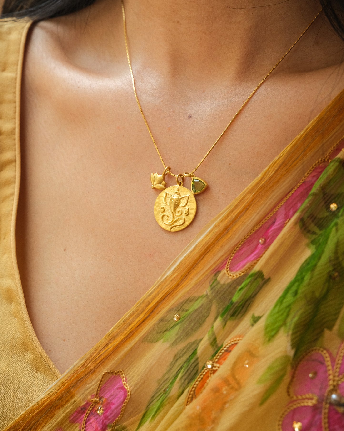 GANESH JI CHARM NECKLACE