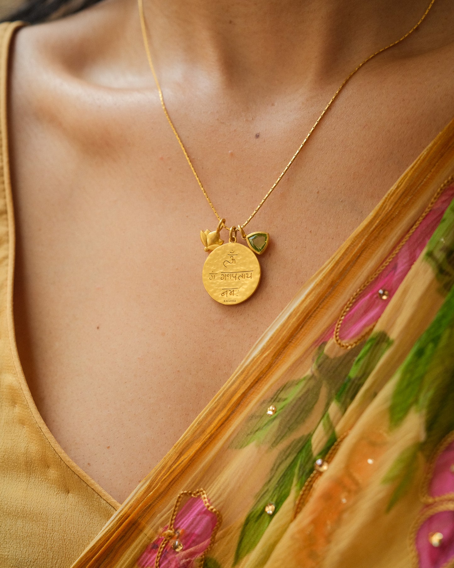 GANESH JI CHARM NECKLACE