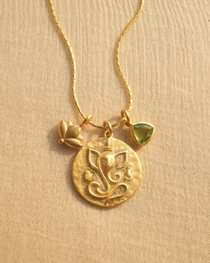 GANESH JI CHARM NECKLACE