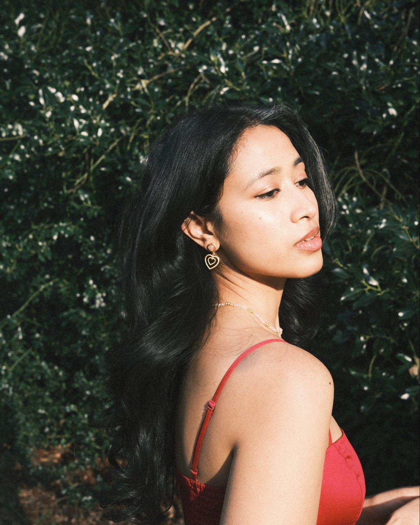 MAYA SPINNING HEART EARRINGS